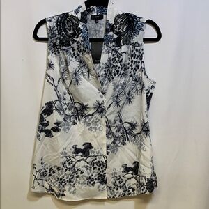 Kobi Sleeveless Blouse with Lace